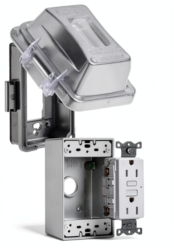 TayMac Extra Duty GFCI Outlet Cover UL Listed-4