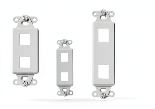 White On-Q 2 Port Decorator Switch UL Certified-1