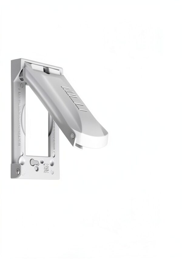 BELL Metal Outlet Cover MX1050W White 12-in-1 Powder Coated-5