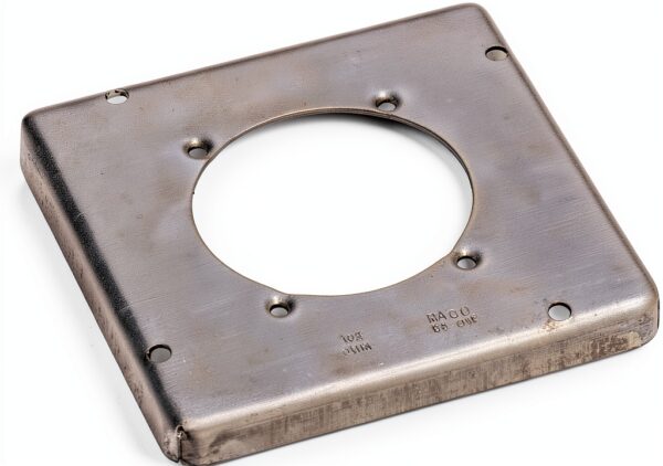 Hubbell Decorator Switch Outlet Cover Gray 4-11/16" Alloy Steel-0