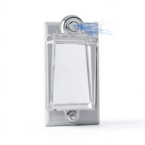 Light Switch Guard Cover PSZEZNZ Magnetic Switch Protector Clear-1