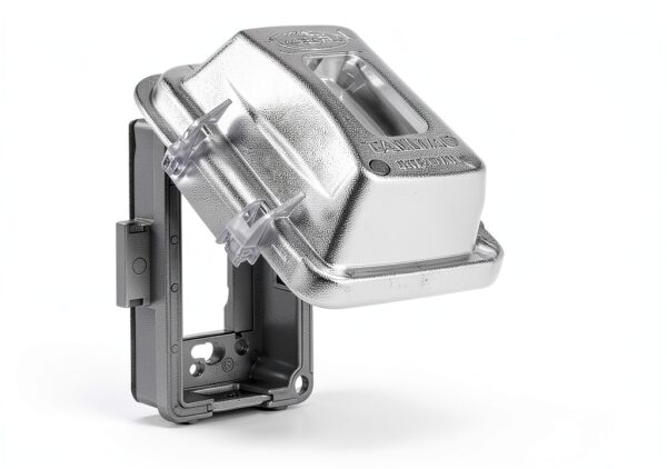 TayMac Extra-Duty Weatherproof In-Use Outlet Cover Clear 1-Gang-5