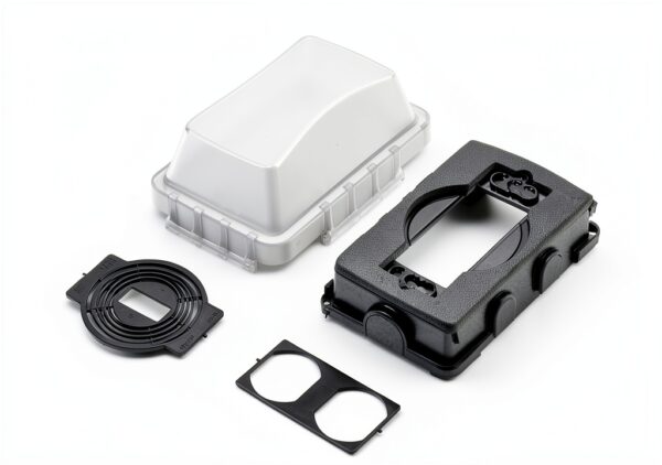 TayMac 1-Gang Weatherproof In-Use Electrical Outlet Cover Clear-3