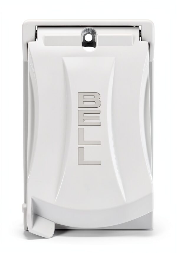 BELL Metal Outlet Cover MX1050W White 12-in-1 Powder Coated-1