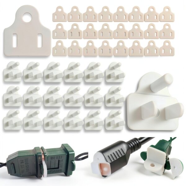 Weatherproof Plug Protector Yukrilt Double Silicone Gasket Set White-0