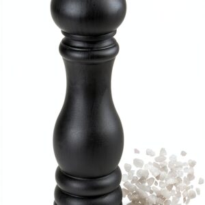 Peugeot - Paris u’Select Manual Salt Mill - Adjustable Grinder - Beechwood, Graphite Finish-0