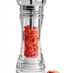 Acrylic Pepper Mill AGIgear Adjustable Coarseness Manual Grinder 6in-0