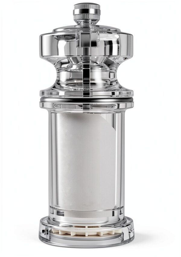 Cole & Mason 605 Refillable Spice Mill Clear Acrylic Salt Grinder 5.5-1