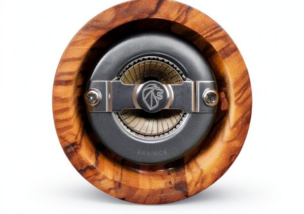 Peugeot Salt Mill Fidji Manual Olive Wood 6 Inch Adjustable Grinder-5
