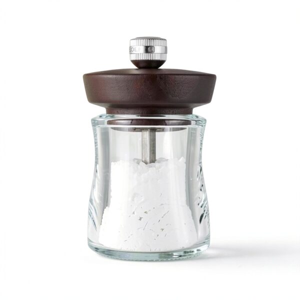 Cole & Mason Acrylic Salt Mill – Grinder with Adjustable Grind – 3.75"-2