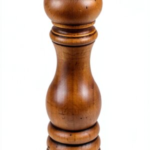 Peugeot Paris Classic Antique Salt Mill Natural Beech Wood 22cm-0