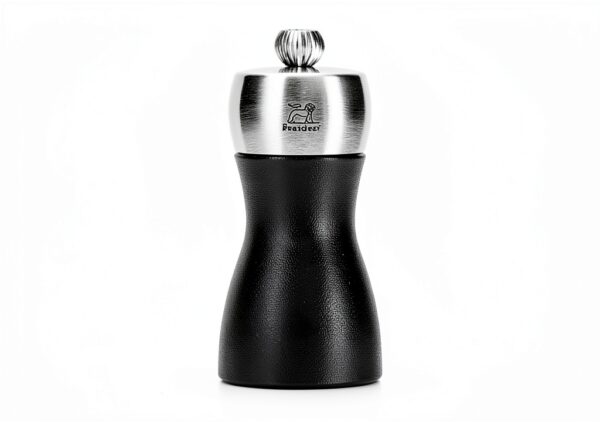 Peugeot Fidji Salt Mill – Adjustable Grinder – Matte Black 6‑Inch-1