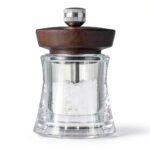 Cole & Mason Acrylic Salt Mill – Grinder with Adjustable Grind – 3.75"-0