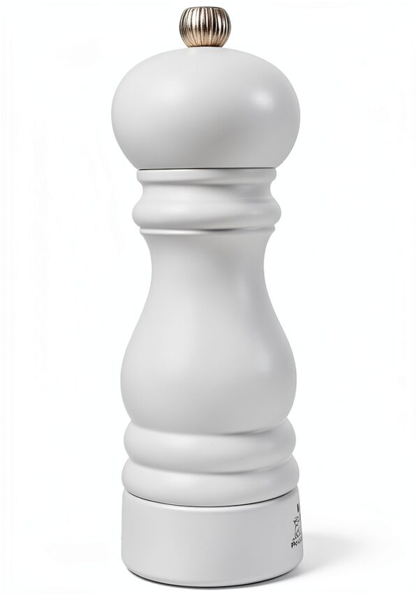 Peugeot Paris u'Select Salt Mill 7 Inch Matte White Wood-0