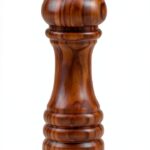 Olive Wood Salt Mill 6.5 Inch Imperia by Bisetti Ceramic Grinder-0