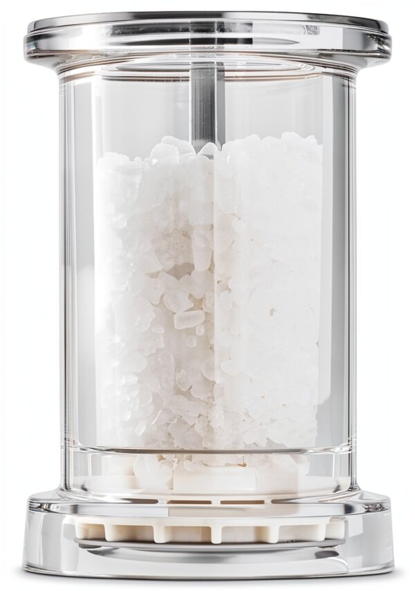 Cole & Mason 605 Refillable Spice Mill Clear Acrylic Salt Grinder 5.5-4