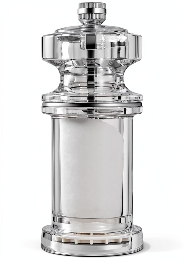 Cole & Mason 605 Refillable Spice Mill Clear Acrylic Salt Grinder 5.5-0