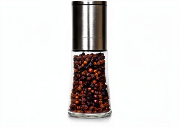 Stainless Steel Salt Pepper Grinder Bunchtou 2oz Mill-4