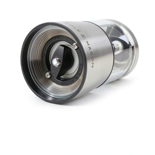 Cole and Mason Electric Salt Mill Stainless Steel Heart Shaped Grinder-2