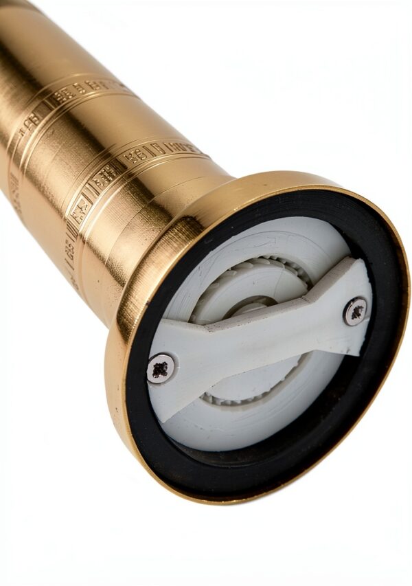 Greek Salt Mill 9-Inch Brass Original by Alexander Home-4
