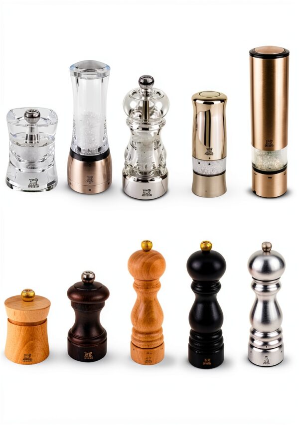 Peugeot Paris uSelect Salt Mill Chocolate Beechwood Grinder 7in-6