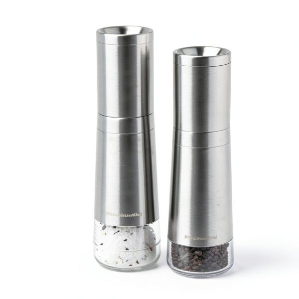 KitchenAid Stainless Steel 8 Inch Salt Grinder Adjustable Coarse Fine-2