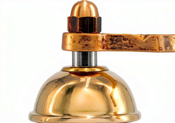 Original European Mill Brass 8-Inch Salt Grinder by Alexander Home-5