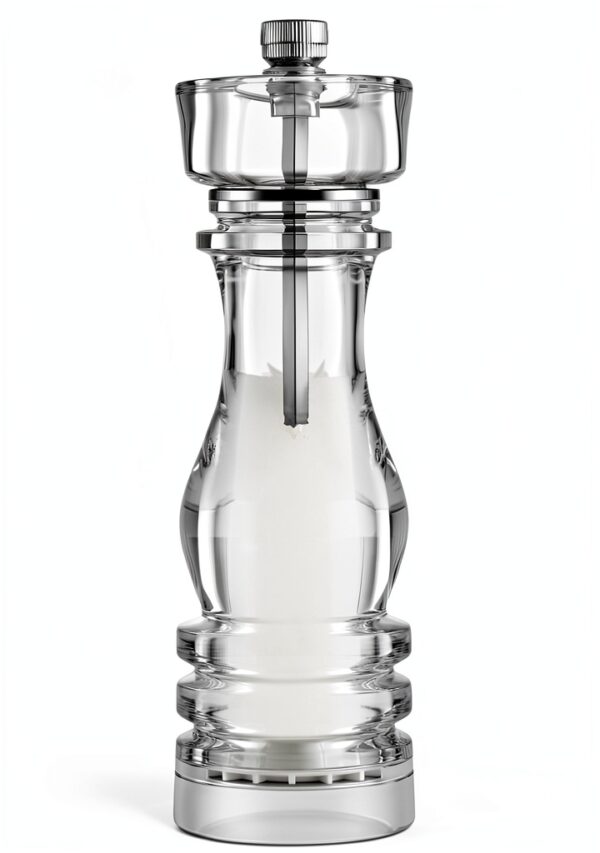 Cole & Mason London Refillable Spice Mill – Acrylic 8" Salt Grinder-0