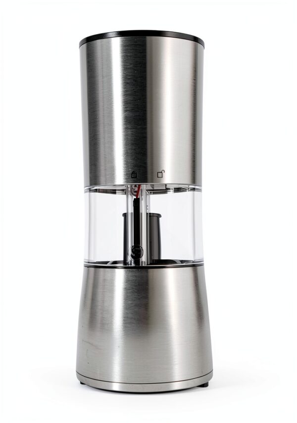 Cole and Mason Electric Salt Mill Stainless Steel Heart Shaped Grinder-4