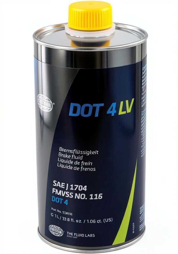 Pentosin DOT 4 LV Brake Fluid 1L Low Viscosity for Cold Climate-0