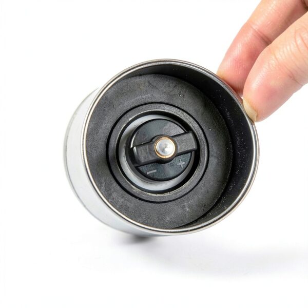 KitchenAid Stainless Steel 8 Inch Salt Grinder Adjustable Coarse Fine-5