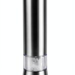 Cole and Mason Electric Salt Mill Stainless Steel Heart Shaped Grinder-0