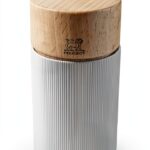 Peugeot Salt Mill Line Classic Aluminum Wood Design Natural 4.73in-0