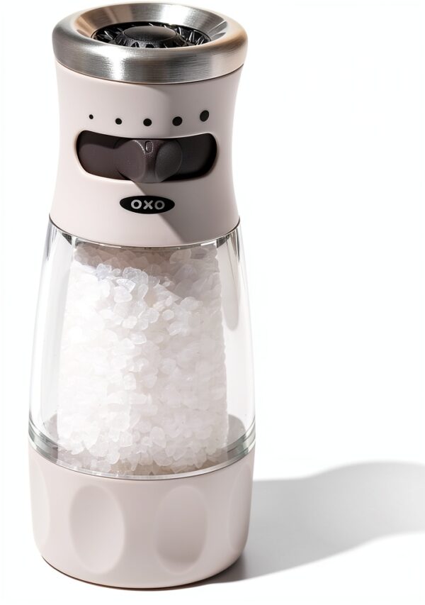 Salt Grinder OXO Good Grips Contoured Gray Ceramic – One Size-0